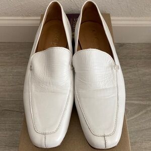 Archive White Loafers